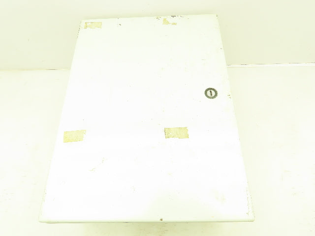 Hoffman Concept 16x12x6" Electrical Enclosure Steel Backpanel JIC Box NEMA 12