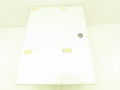 Hoffman Concept 16x12x6" Electrical Enclosure Steel Backpanel JIC Box NEMA 12