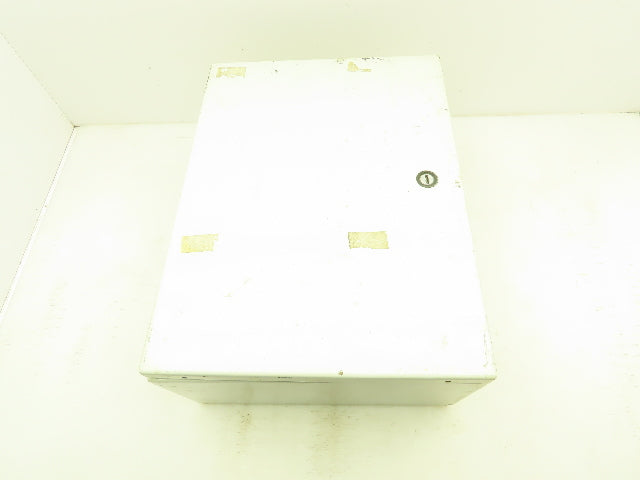 Hoffman Concept 16x12x6" Electrical Enclosure Steel Backpanel JIC Box NEMA 12