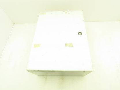 Hoffman Concept 16x12x6" Electrical Enclosure Steel Backpanel JIC Box NEMA 12