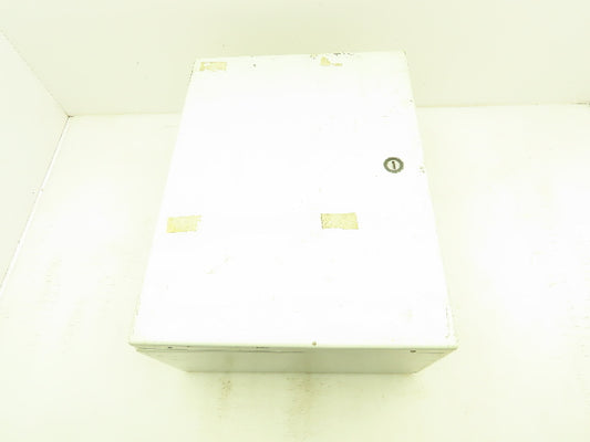 Hoffman Concept 16x12x6" Electrical Enclosure Steel Backpanel JIC Box NEMA 12