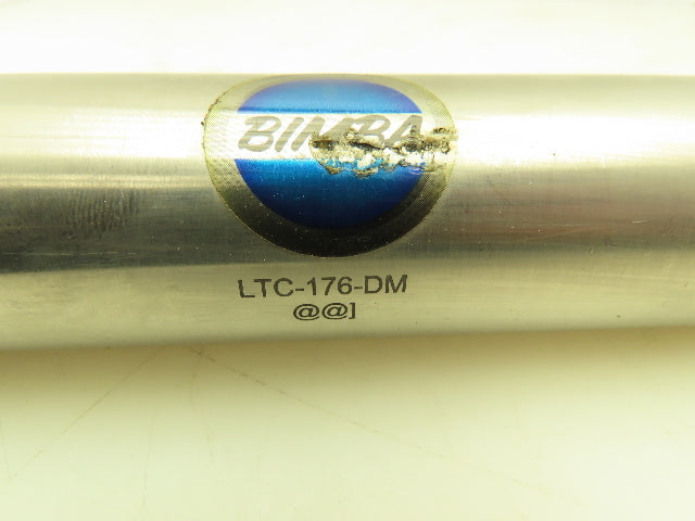Bimba LTC-176-DM Pneumatic Air Cylinder 1.5" Bore 6" Stroke  Lot of 3