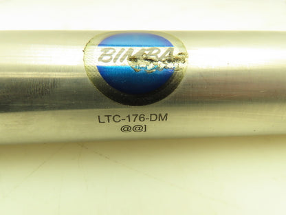 Bimba LTC-176-DM Pneumatic Air Cylinder 1.5" Bore 6" Stroke  Lot of 3