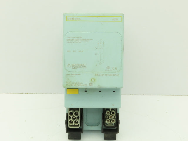 Siemens 3RK1304-0HS00-8AA0 ASM Disconnect Module 400V 25A 3Ph W/ Backplane Bus