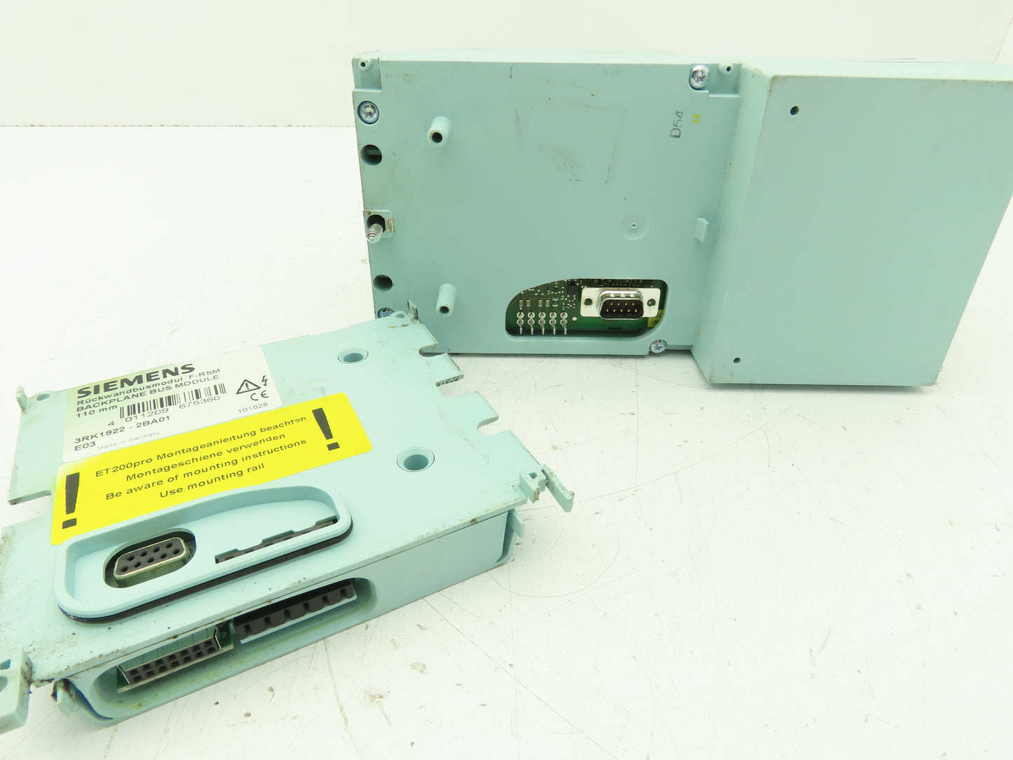 Siemens 3RK1304-0HS00-7AA0 F-RSM Disconnect Module 400V 16A 3Ph Broken Cover
