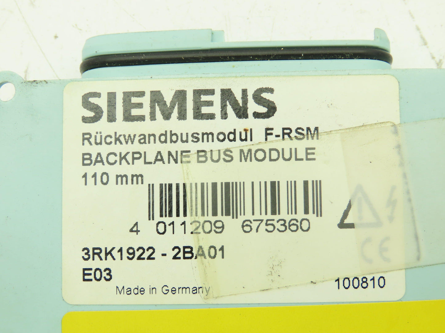 Siemens 3RK1304-0HS00-7AA0 F-RSM Disconnect Module 400V 16A 3Ph