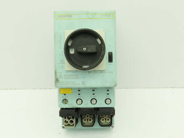Siemens 3RK1304-0HS00-7AA0 F-RSM Disconnect Module 400V 16A 3Ph