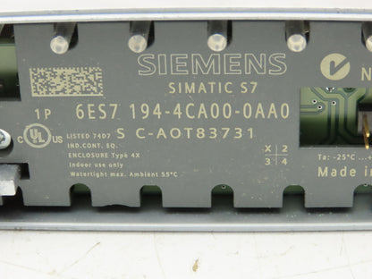 Siemens 6ES7 194-4CA00-0AA0 Simatic S7 Connecting Module Base Lot of 3