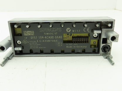 Siemens 6ES7 194-4CA00-0AA0 Simatic S7 Connecting Module Base Lot of 3