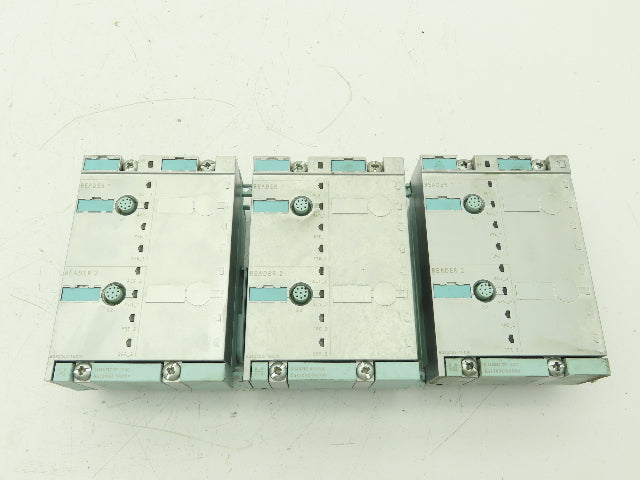 Siemens 6GT2002-1HD00 Simatic RF170C Communication Reader Module Lot of 3