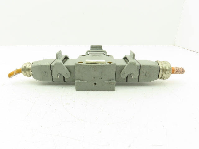 Harting 09140033002 Heavy Duty Power Connector T Splitter IP67 40A 500V