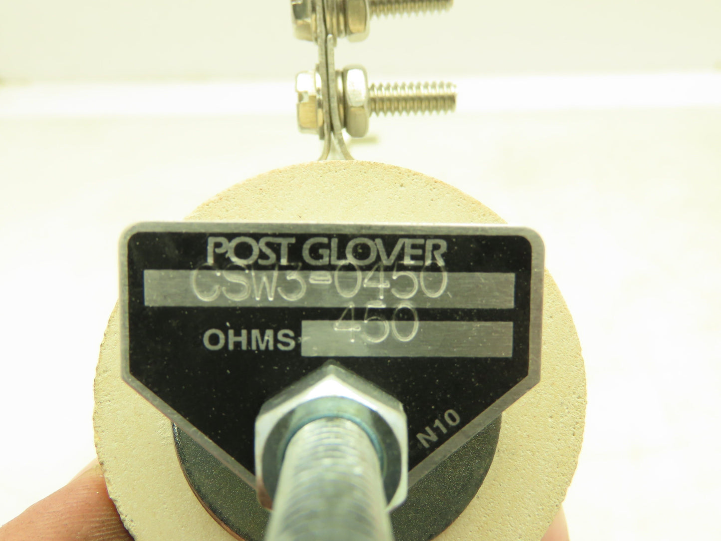 Post Glover CSW3-0450 Ceramic Grid Resistor 9" 450 Ohms
