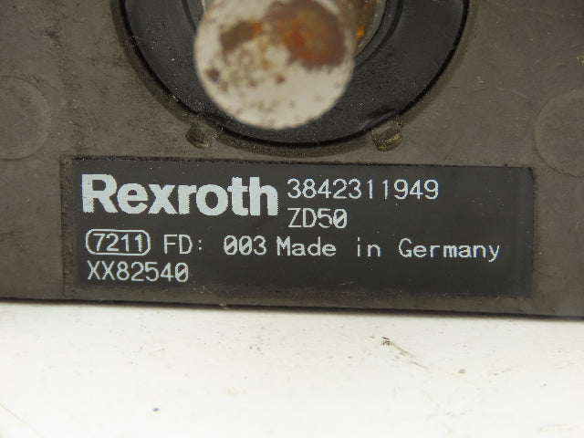 Rexroth 3842311949 Pneumatic Air Actuator Block 1/2" Shaft 1" Stroke