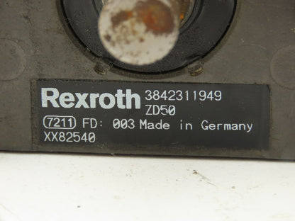 Rexroth 3842311949 Pneumatic Air Actuator Block 1/2" Shaft 1" Stroke