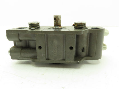 Rexroth 3842311949 Pneumatic Air Actuator Block 1/2" Shaft 1" Stroke