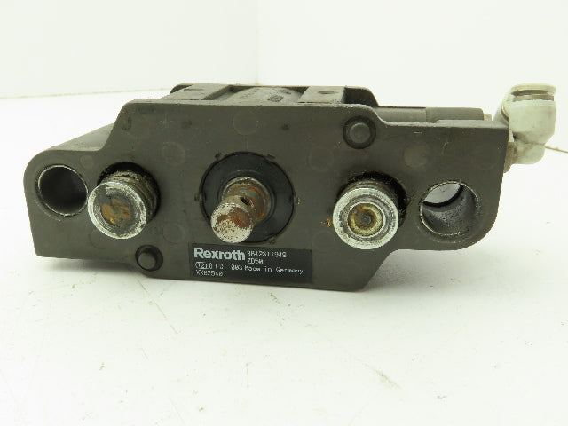 Rexroth 3842311949 Pneumatic Air Actuator Block 1/2" Shaft 1" Stroke
