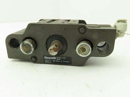 Rexroth 3842311949 Pneumatic Air Actuator Block 1/2" Shaft 1" Stroke