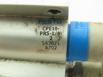 Festo CPE10-M1CH-5 Solenoid Spool Valve Pneumatic 5/3 Double Acting 24VDC Coil
