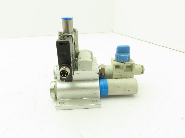 Festo CPE10-M1CH-5 Solenoid Spool Valve Pneumatic 5/3 Double Acting 24VDC Coil