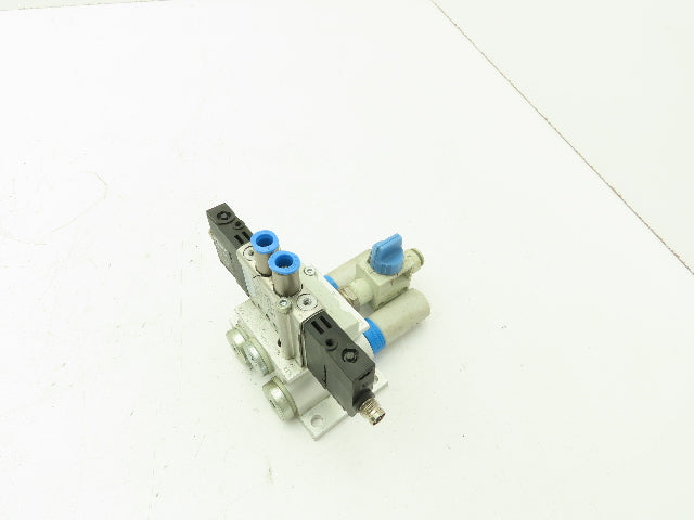Festo CPE10-M1CH-5 Solenoid Spool Valve Pneumatic 5/3 Double Acting 24VDC Coil