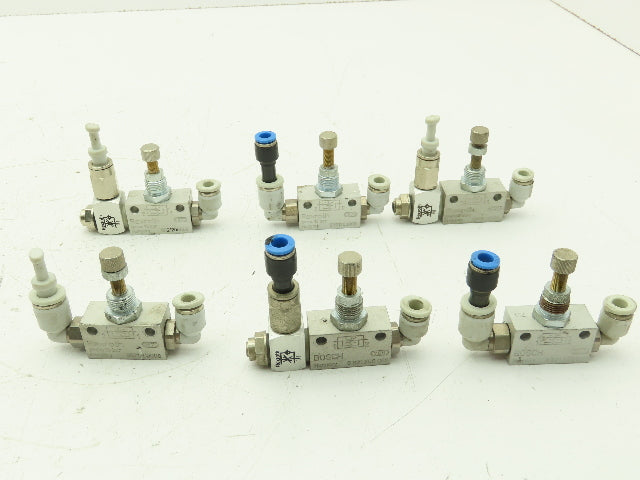 Rexroth 0821200008 Pneumatic Air Flow Control Needle Valve 1/8-2 BSPP  Lot of 6