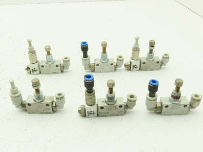 Rexroth 0821200008 Pneumatic Air Flow Control Needle Valve 1/8-2 BSPP  Lot of 6