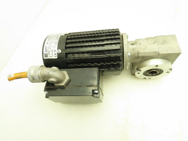 Rexroth 3842503060 Gearmotor Speed Reducer 7 Nm 15:1 Ratio 0.09kw Motor 480V 3Ph