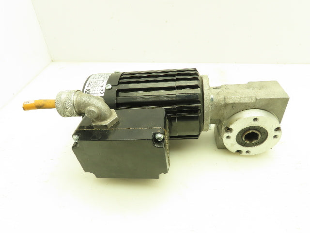 Rexroth 3842503060 Gearmotor Speed Reducer 7 Nm 15:1 Ratio 0.09kw Motor 480V 3Ph