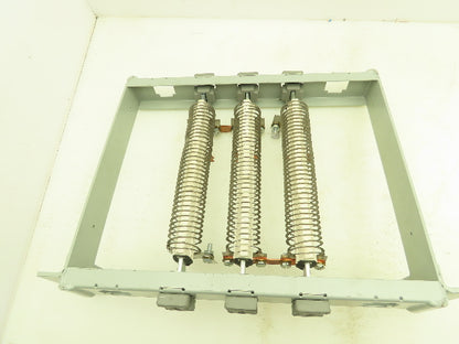 Hubbell Euclid Braking Resistor Bank Steel Frame 11A 3.76 Ohm