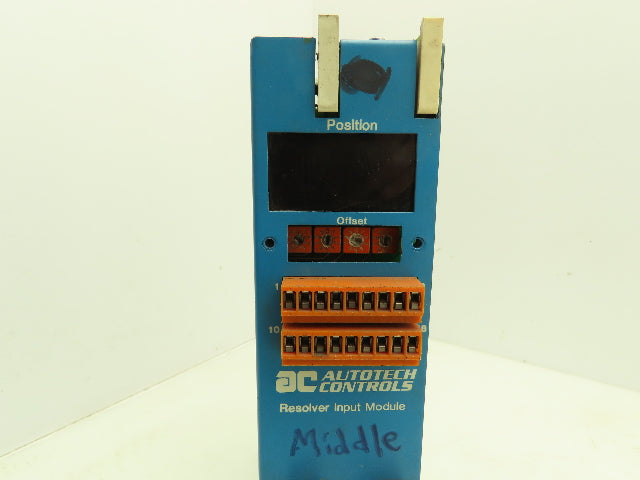 AC AutoTech Controls M8000-D3600 RSLV Resolver Decoder Input Module
