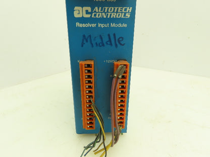 AC AutoTech Controls M8000-D3600 RSLV Resolver Decoder Input Module