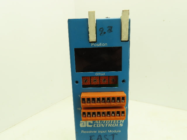 AC AutoTech Controls M8000-D3600 RSLV Resolver Decoder Input Module