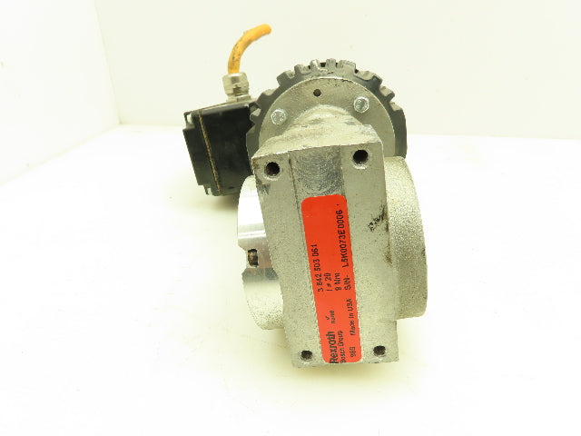 Rexroth 3842503061 Gearmotor Speed Reducer 9 Nm 20:1 Ratio 0.09kw Motor 480V 3Ph