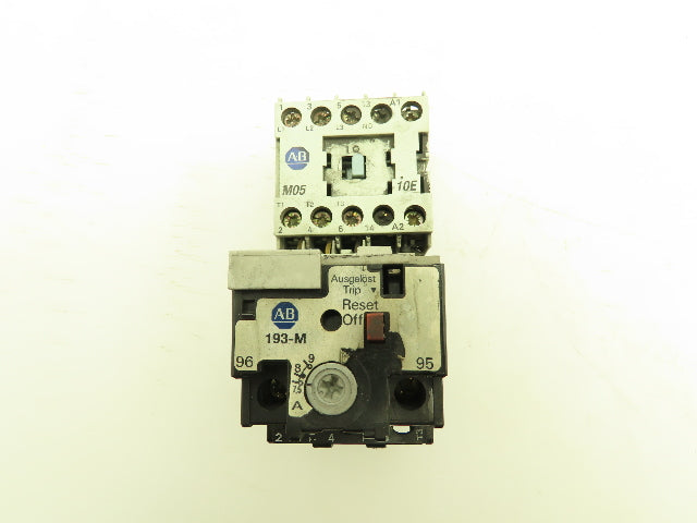 Allen Bradley 193-M-B90 Motor Starter Contactor Overload Heater 7.5-9A 3Ph 120V