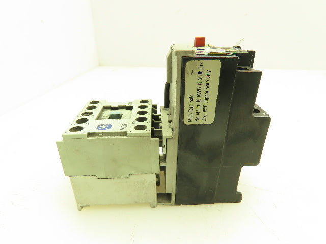 Allen Bradley 193-M-B90 Motor Starter Contactor Overload Heater 7.5-9A 3Ph 120V