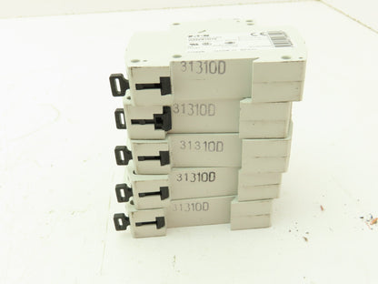 Eaton WMZS1D10 Miniature Circuit Breaker 1 Pole 10A 400V Lot of 5