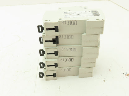 Eaton WMZS1D10 Miniature Circuit Breaker 1 Pole 10A 400V Lot of 5
