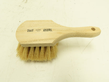 Osborn Pro 81018 Short Wood Handle Tampico Utility Scrub Brush  Box of 12