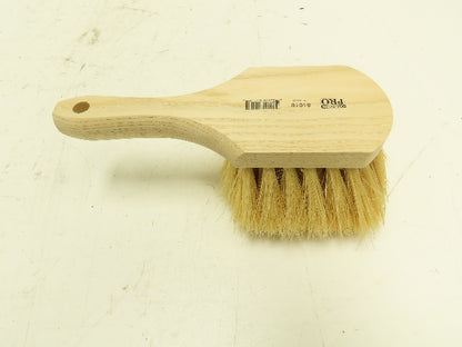 Osborn Pro 81018 Short Wood Handle Tampico Utility Scrub Brush  Box of 12