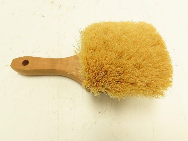 Osborn Pro 81018 Short Wood Handle Tampico Utility Scrub Brush  Lot of 6