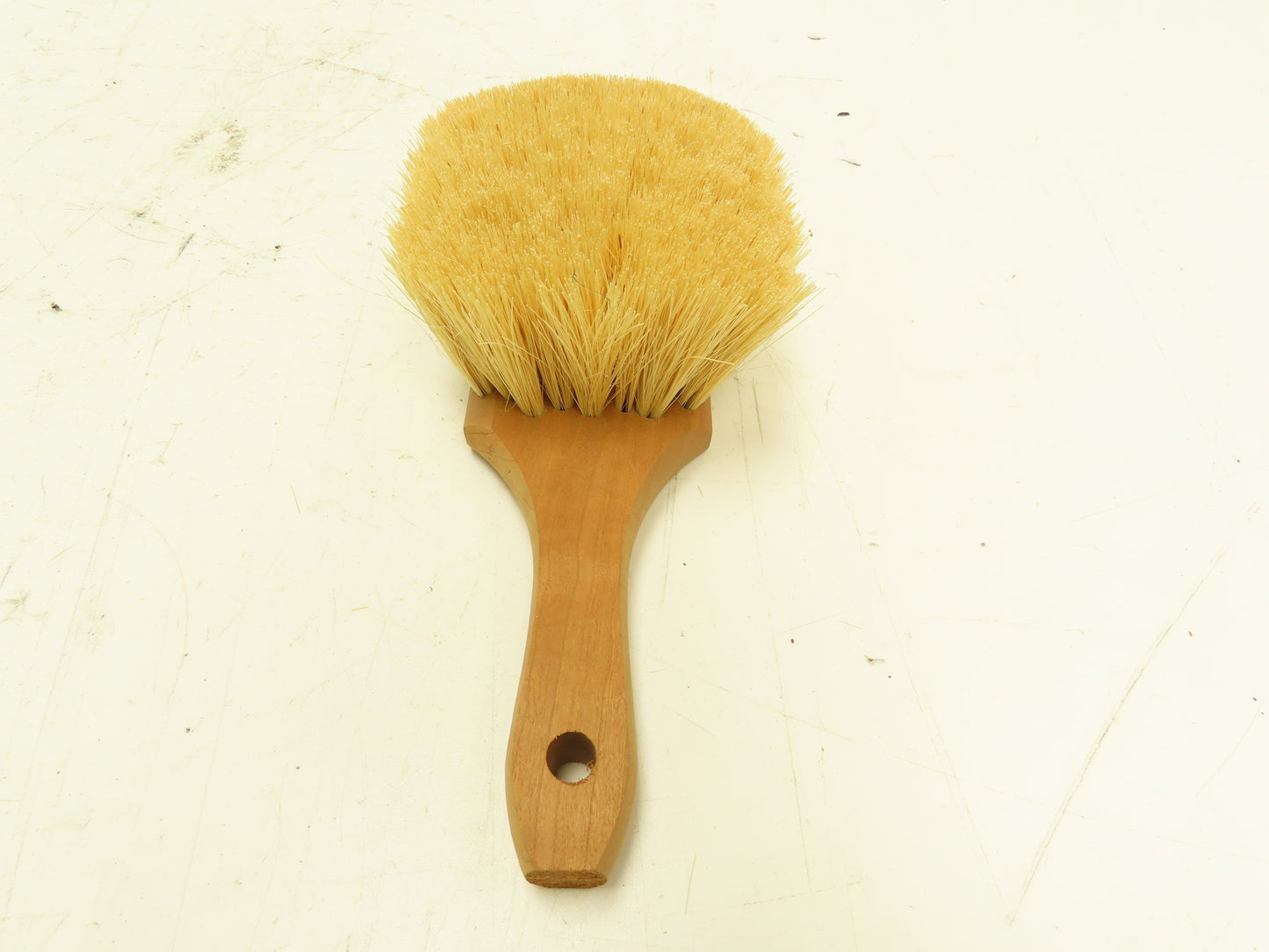Osborn Pro 81018 Short Wood Handle Tampico Utility Scrub Brush  Lot of 6