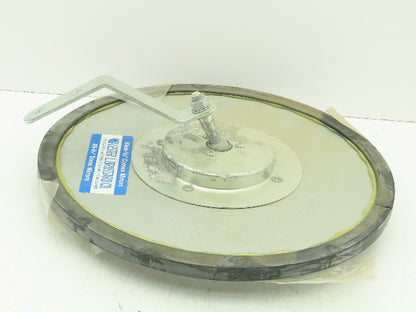 Lester Brossard P-120MR Klear-Vu Convex Safety Mirror 12" All-Vu Mirror 6AR72