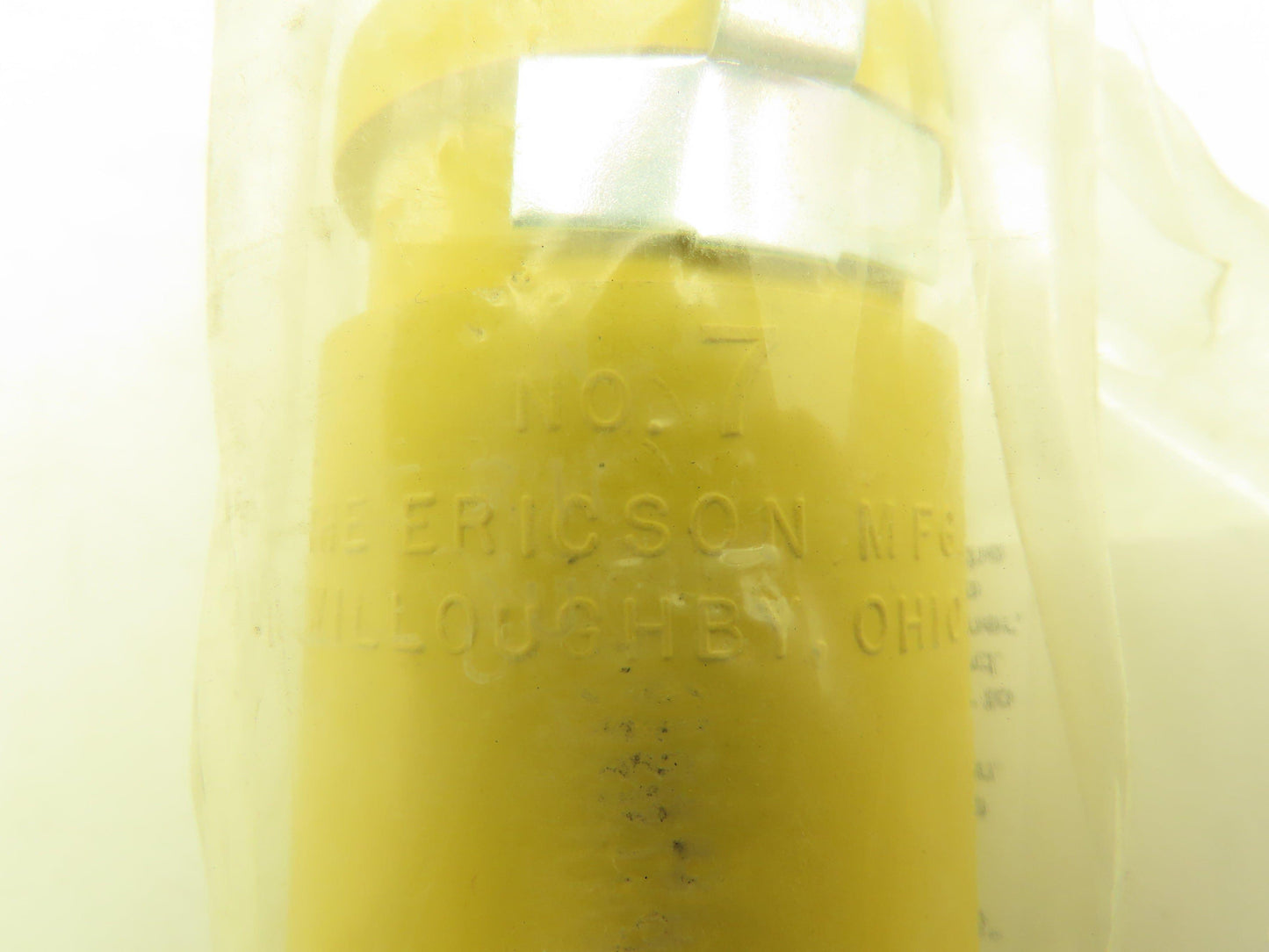 Ericson 7-A Handlamp Trouble Light Socket Ground Clip Large Cage Lot of 2