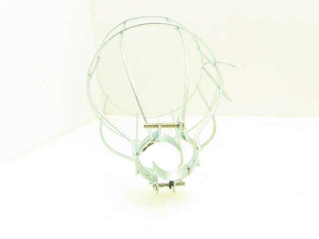 Ericson 7-A Handlamp Trouble Light Socket Ground Clip Large Cage Lot of 2