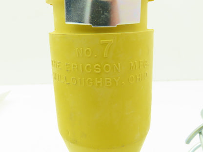 Ericson 744 Lampholder Handlamp 100W Trouble Light No 7 Portable