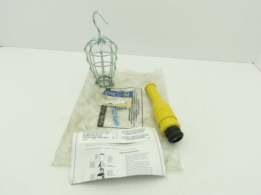 Ericson 744 Lampholder Handlamp 100W Trouble Light No 7 Portable