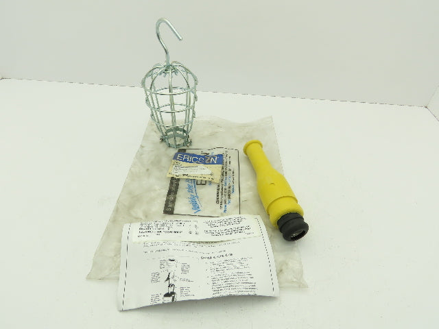 Ericson 744 Lampholder Handlamp 100W Trouble Light No 7 Portable