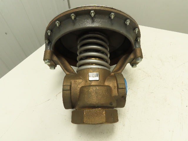 Sinclair Collins C244-9002 Brass Globe Valve 2 Way 200 PSI 2" NPT NO