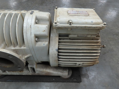 Ruvac WSLF1001 Rotary Lobe Vacuum Pump Blower 230/460V 3Ph 80 mbar 1000 m3/h