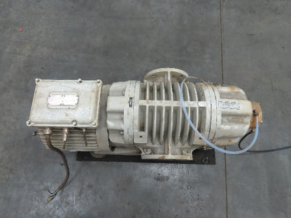 Ruvac WSLF1001 Rotary Lobe Vacuum Pump Blower 230/460V 3Ph 80 mbar 1000 m3/h